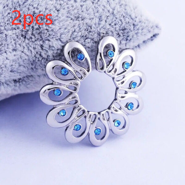 Peacock Hair Petal Fake Nipple Ring Stainless Steel Accessories Phoenix Tail - Image 5