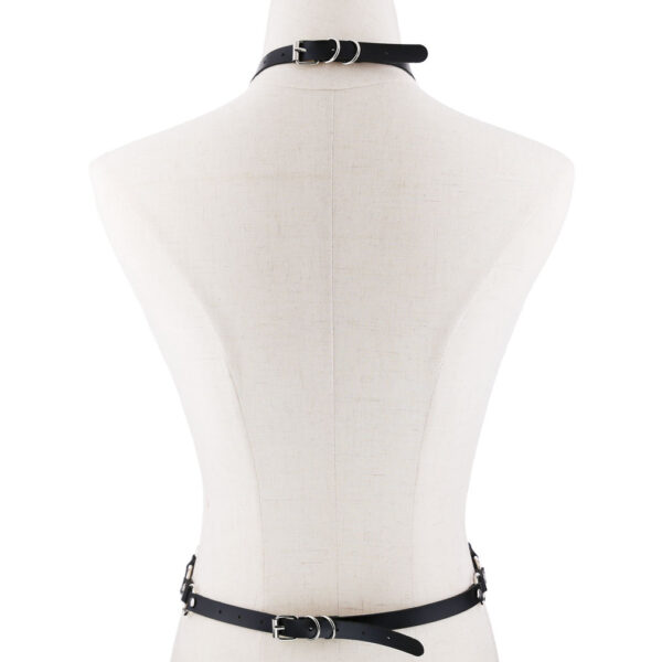 Gothic Bondage Necklace Belt Drawstring Body Chains - Image 9