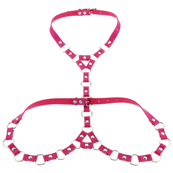 Gothic Bondage Necklace Belt Drawstring Body Chains - Image 8