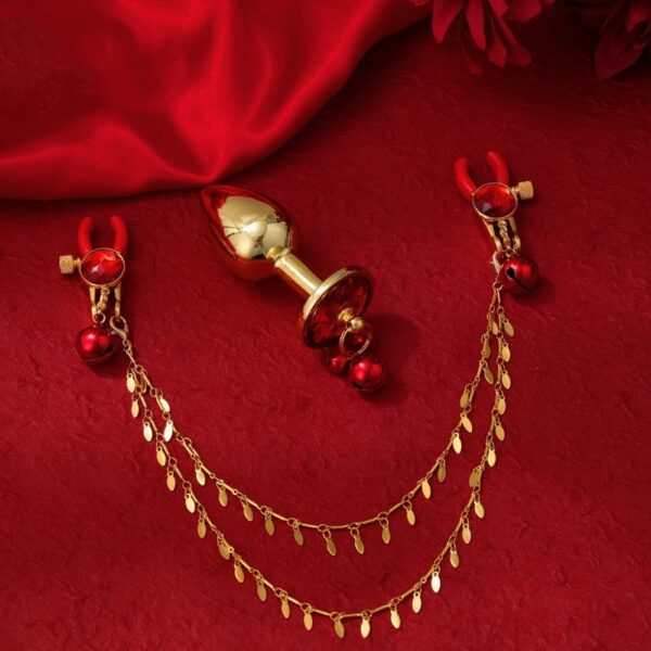 Female Bell Nipple Clip Toy - Image 5