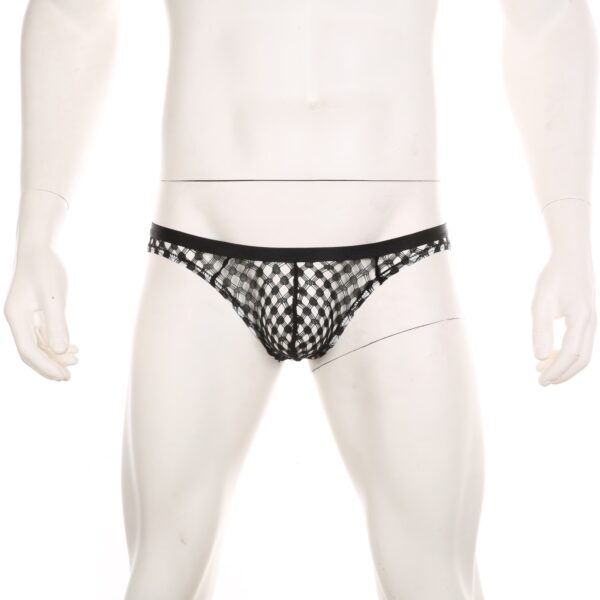 Underwear Men's Large Mesh Breathable Briefs Low Waist - Image 3