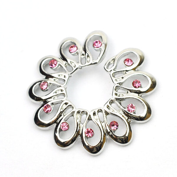 Peacock Hair Petal Fake Nipple Ring Stainless Steel Accessories Phoenix Tail - Image 2