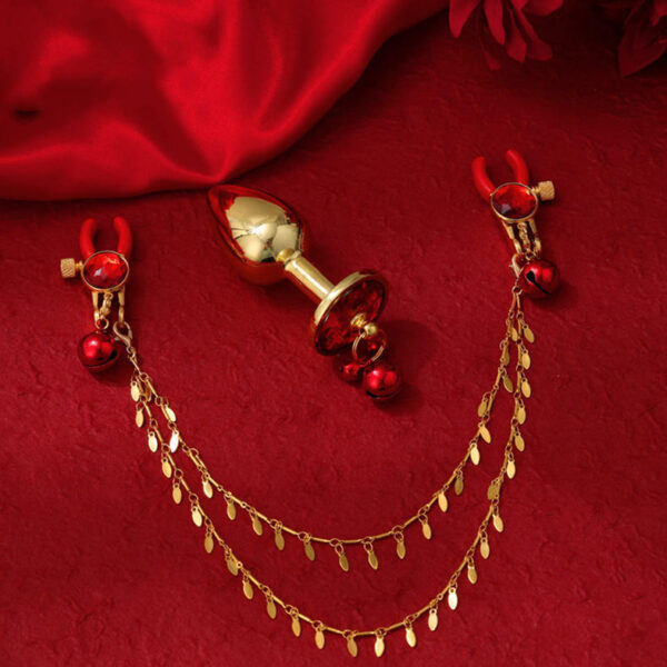 Female Bell Nipple Clip Toy