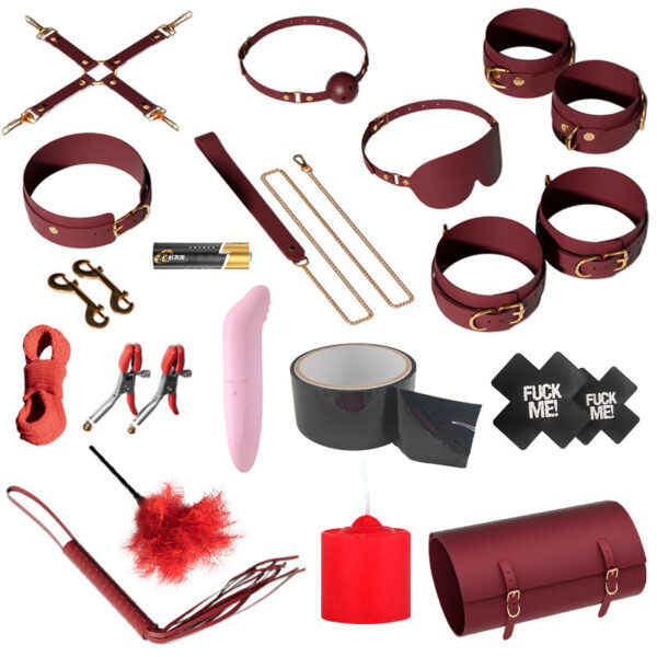 High-end Training Female Binding Nipple Clamp Suit Couple Adjustment Couple Binding Set - Image 6