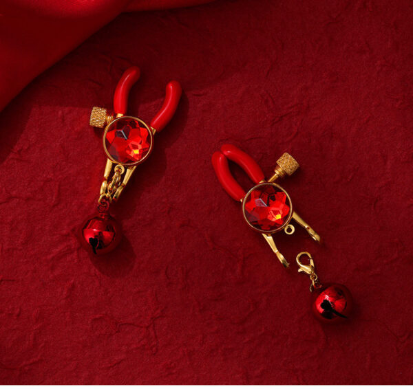 Female Bell Nipple Clip Toy - Image 2