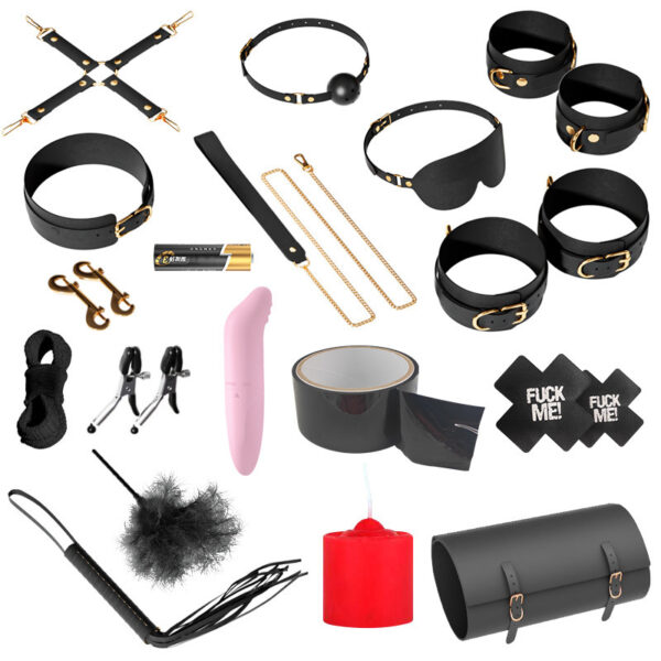 High-end Training Female Binding Nipple Clamp Suit Couple Adjustment Couple Binding Set - Image 5