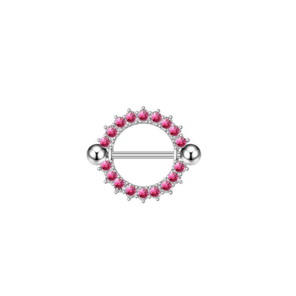 Diamond Nipple Ring Starfish Human Body Piercing Accessories - Image 6