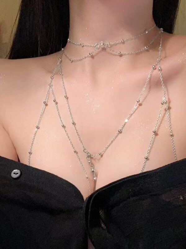 Sexy Chest Chain Body Niche Metal Chain Super Spicy Fashion - Image 9