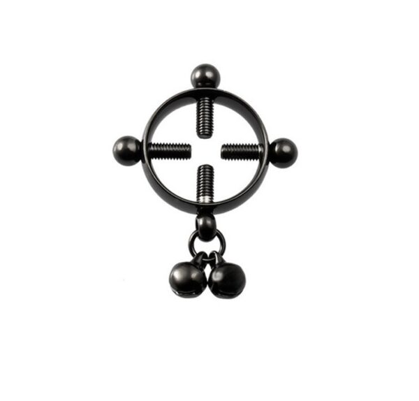 European And American Stainless Steel Nipple Ring Electroplating Bell Round Nipple Clamp - Image 2
