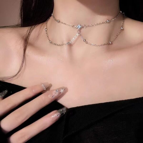 Sexy Chest Chain Body Niche Metal Chain Super Spicy Fashion - Image 3