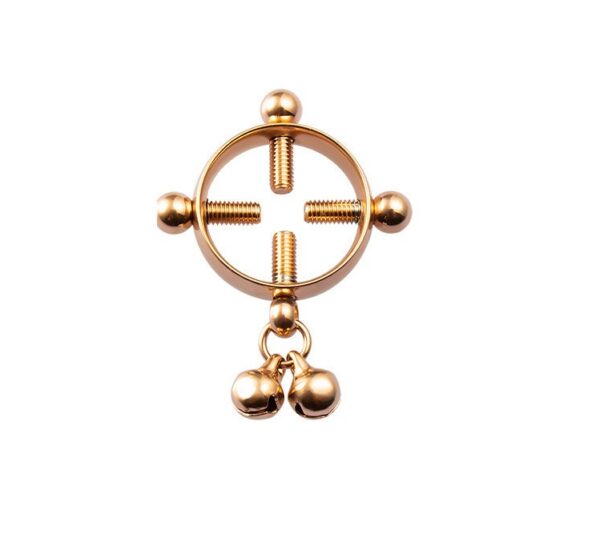 European And American Stainless Steel Nipple Ring Electroplating Bell Round Nipple Clamp - Image 10