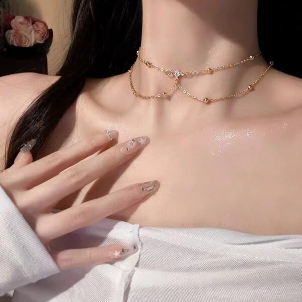 Sexy Chest Chain Body Niche Metal Chain Super Spicy Fashion - Image 4