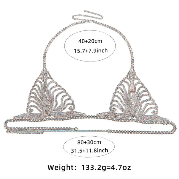 Fashion Bra Thong Body Chain Women - Image 6