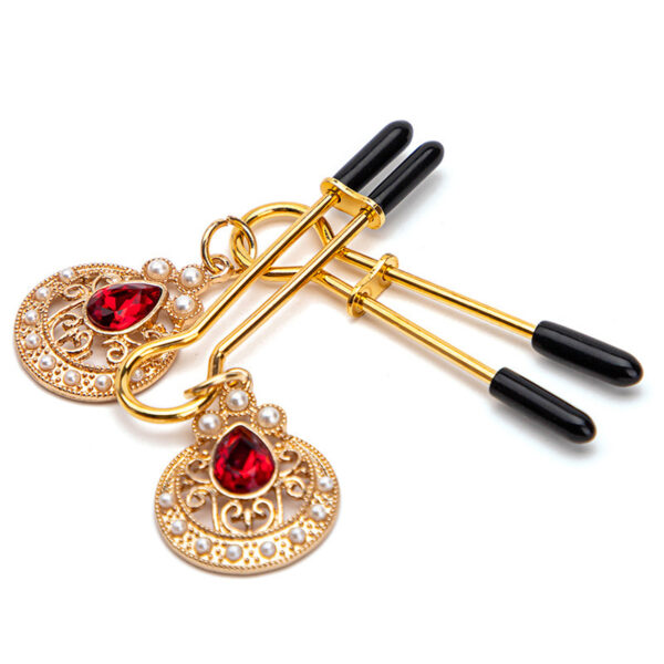 Training Stimulates Pearl Nipple Clip - Image 4