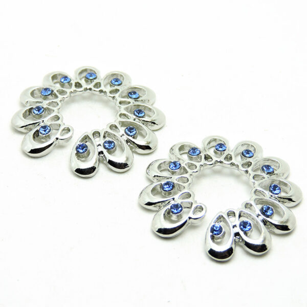 Peacock Hair Petal Fake Nipple Ring Stainless Steel Accessories Phoenix Tail - Image 7