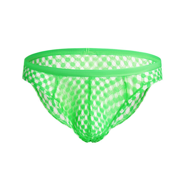 Underwear Men's Large Mesh Breathable Briefs Low Waist - Image 8
