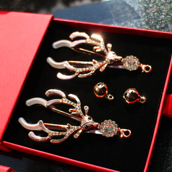 Female Training Punishment Nipple Clamp Bell Yin Clip