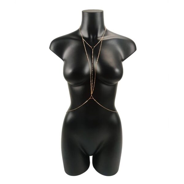 Sexy Body Jewelry Chest Necklace Gothic Charm Body Chains - Image 8