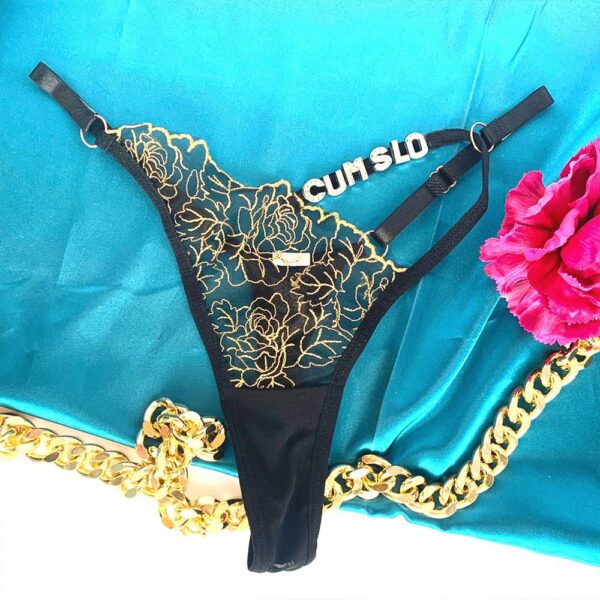 Women's Fashion Casual Letter Thong - Image 9