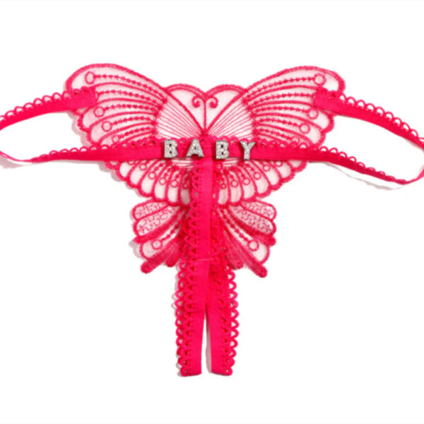 Women's Fashionable Temperament Lace Bowknot Panties - Image 6