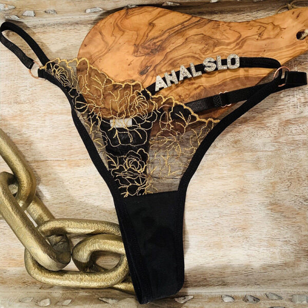 Women's Fashion Casual Letter Thong - Image 2
