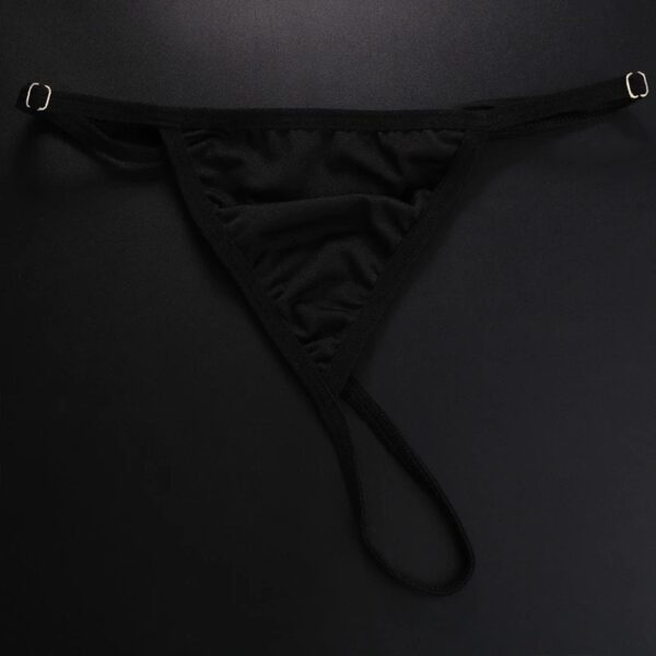 Mesh Rhinestone Underwear Waist Chain - Image 5