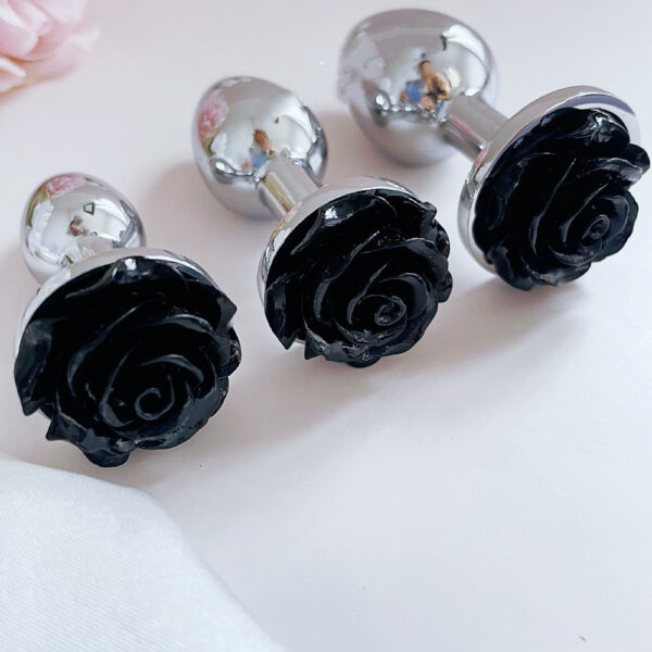 Supplies Butt Plug Rose Toys - Image 3
