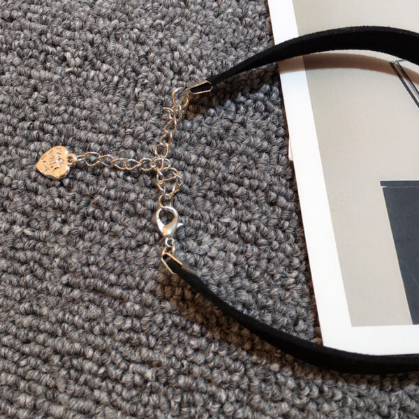 Studded choker neck jewelry necklace - Image 3