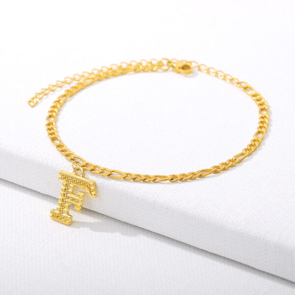 26 English alphabet anklets - Image 4