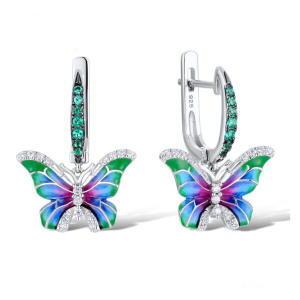 Colorful Epoxy Butterfly Ring Enamel Paint Set - Image 2