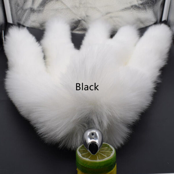 Fashion Multiple Foxtail Metal Butt Plug - Image 2