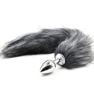 Grey Fox Stainless Steel Butt Plug