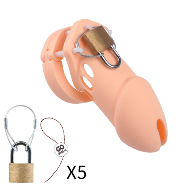 Men's Cage Abstinence And Chastity Device - Image 9