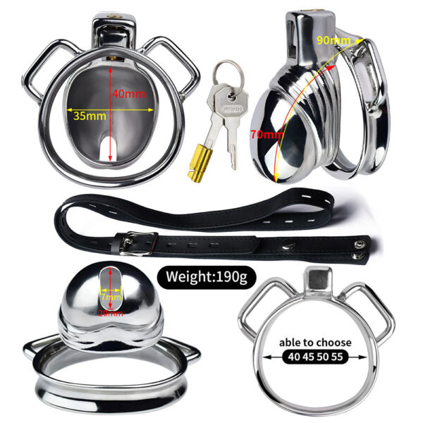 Male Chastity Lock Yin Smooth And Convenient Urination - Image 10