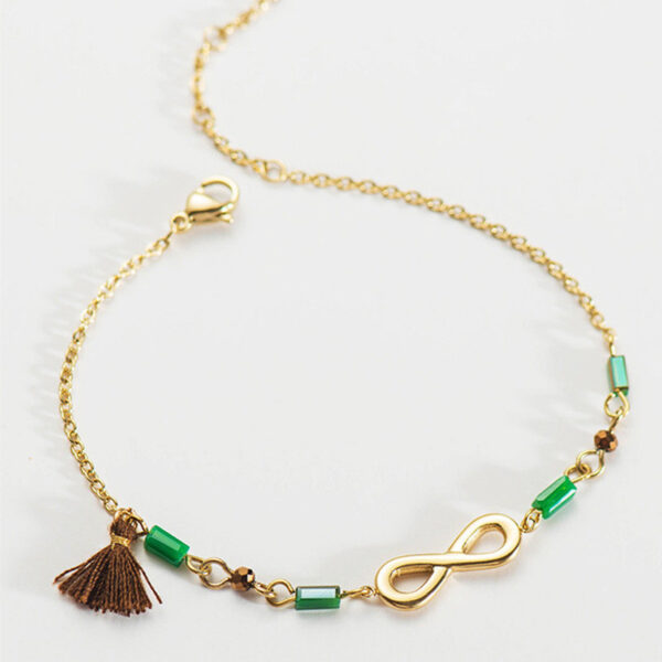 Daily All-match High-quality Non-fading Plating 14K Real Gold Bracelet - Image 4