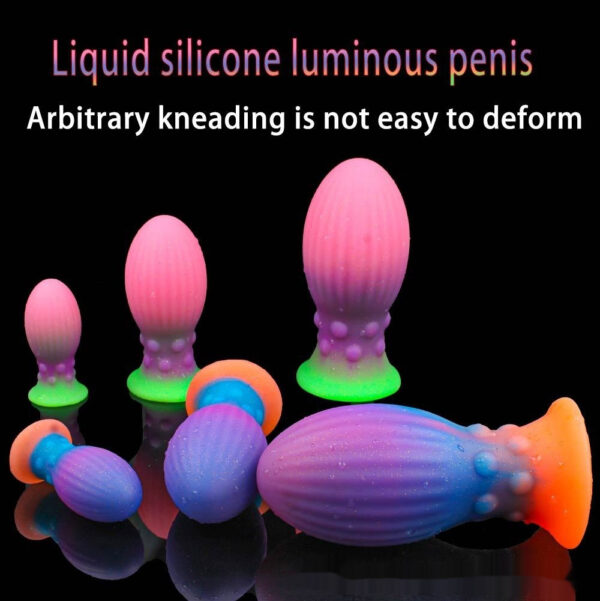 Silicone Toy Butt Plug - Image 7