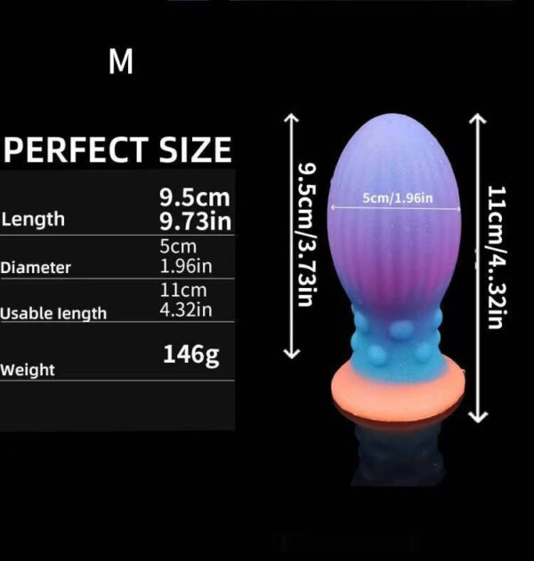 Silicone Toy Butt Plug - Image 9