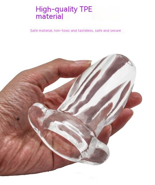 Transparent Hollow Butt Plug - Image 3