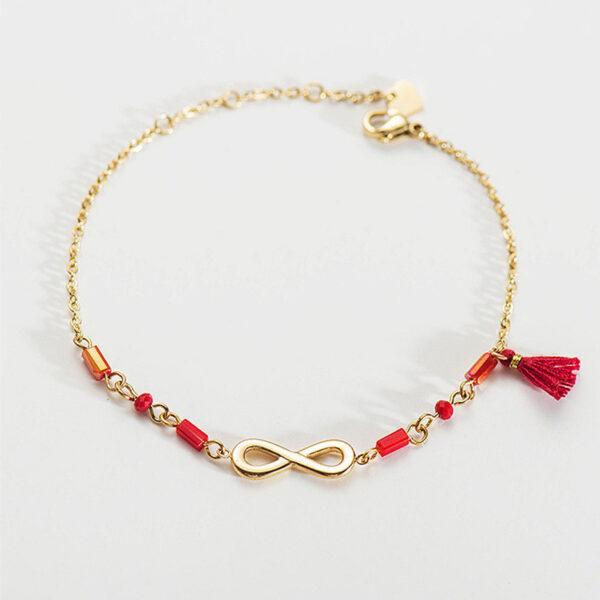 Daily All-match High-quality Non-fading Plating 14K Real Gold Bracelet - Image 3
