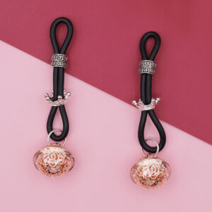 Breast clip stimulation bell