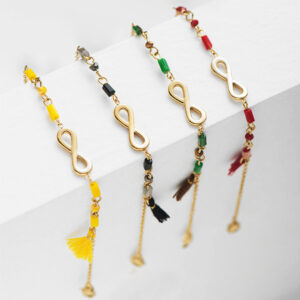 Daily All-match High-quality Non-fading Plating 14K Real Gold Bracelet