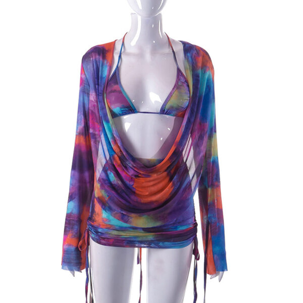 New Colored Printing Mesh Underwear - Image 2