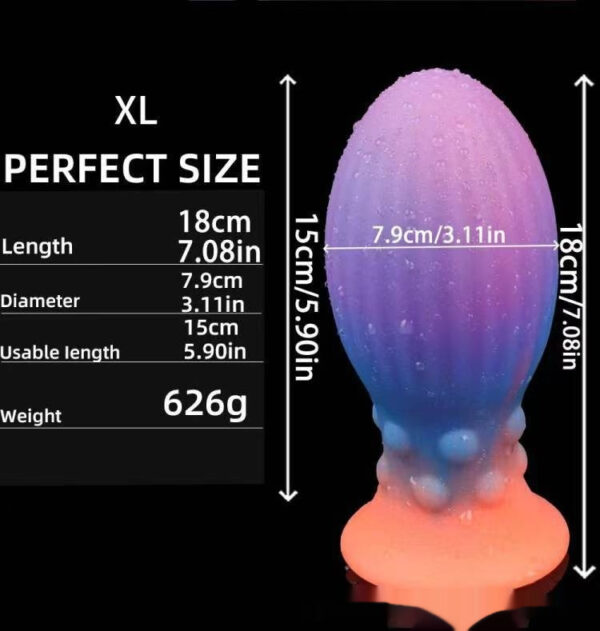 Silicone Toy Butt Plug - Image 6