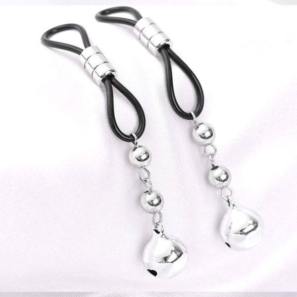 Toy Bell Silicone Black Nipple Ring - Image 4
