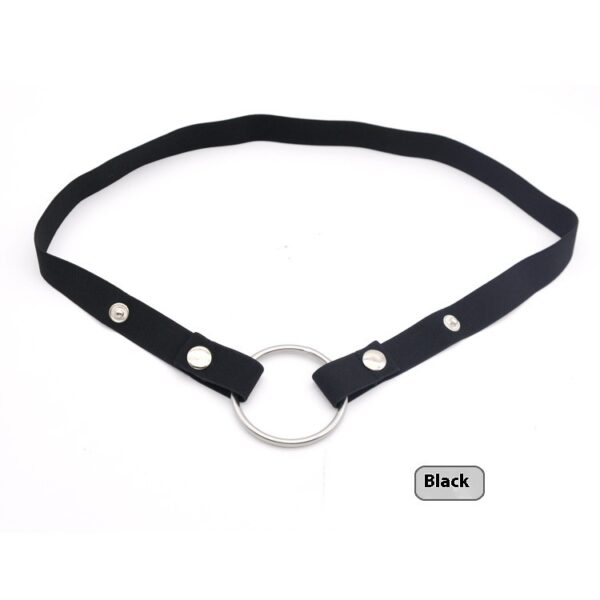 Men's Chastity Cage Auxiliary Strap Elastic Anti-fall - Image 4