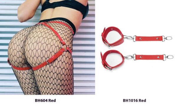 Waist Belt Female Handcuffs Suit Bondage - Image 8