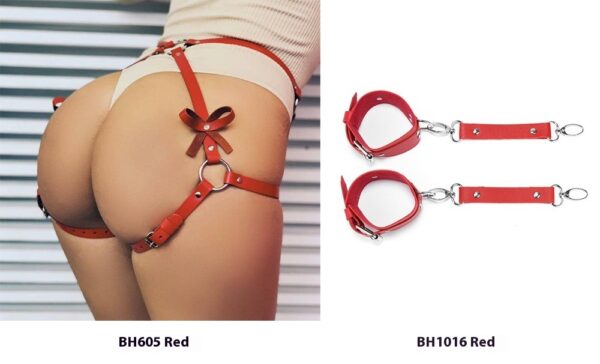 Waist Belt Female Handcuffs Suit Bondage - Image 4