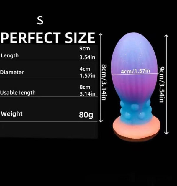 Silicone Toy Butt Plug - Image 2