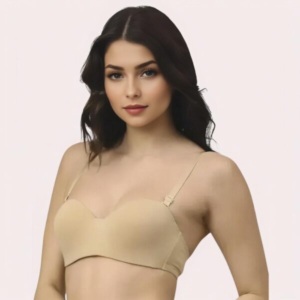 FD Demi Bra + Free Seamless Panty -  Lift, Comfort & Perfect Fit - Image 3