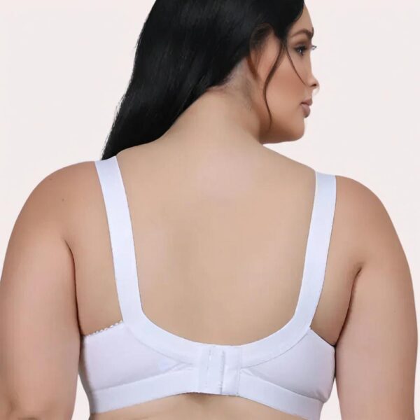 FD Plus Size Sweat-Absorbent Bra – Soft, Breathable & Summer-Ready - Image 3